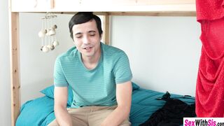 Chloe Temple fucks big dick stepbrother