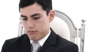 BoyMissionary.com - Twinkie's divine, sacred handjob session with his mature, authori