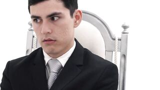 BoyMissionary.com - Twinkie's divine, sacred handjob session with his mature, authori