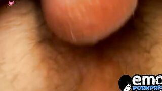 Blonde long haired teen Jerry Sonny deepthroats thick cock