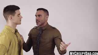 MyCreepyDad.com - Young gay's raw anal discipline from a dashing, authoritative stepd