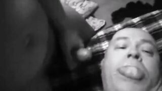 Daddy's Bareback Blowjob with Asian Bear