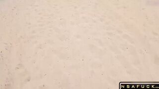 Lilys Adventure BIG SHOCK in the Middle of the Dunes