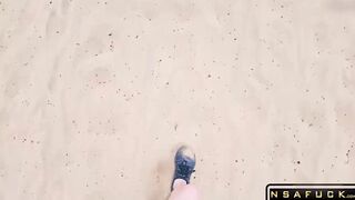 Lilys Adventure BIG SHOCK in the Middle of the Dunes