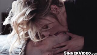 Passionate and deep pounding by blonde Mona Wales and hot Nathan Bronson