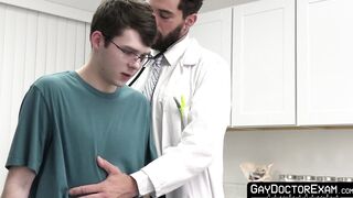 Gorgeous Dakota Lovell gets his ass an personal injection from horny doctor Chris Dam
