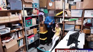 ShopliftersPunished.com - Catarina Petrov snatched and fucked rough by dirty big dick