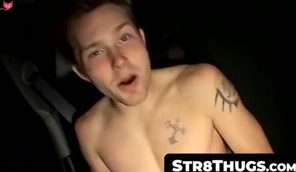 Str8Thugs.com - Billy and Blinx's moving car cock jerking adventure in POV style