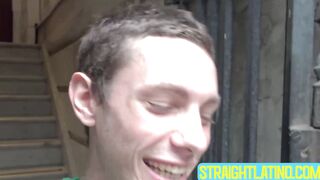 Sensual guy Uber became a slave to intense ass pounding from two horny strangers
