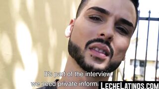 LecheLatinos.com - Stunning young Latino barebacked by a stranger in a raw, intense f