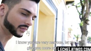 LecheLatinos.com - Stunning young Latino barebacked by a stranger in a raw, intense f