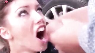 Versaute MILFs vollgesaut