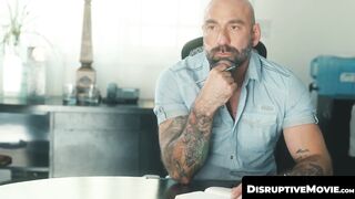 DisruptiveMovie.com - Stepdad Drew Sebastian mounts stepson Tristan Hunter's thick th