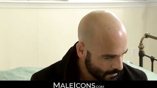 MaleIcons.com - Horny Brendan seeks big muscled anal sex and finds Adam's willing and