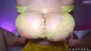OMG she Fucked me with her BUBBLE TITS vol1