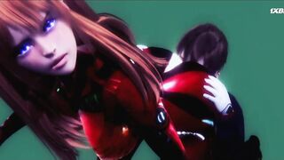 Асука EVA-02 1 серия