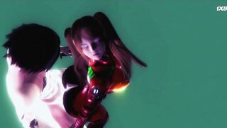 Асука EVA-02 1 серия