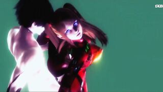 Асука EVA-02 1 серия