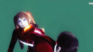 Асука EVA-02 1 серия