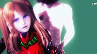 Асука EVA-02 1 серия