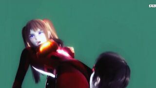 Асука EVA-02 1 серия