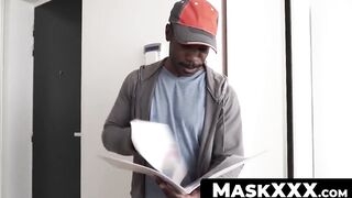 MaskXXX.com - Big anaconda cock Lantis's wanking it and pumping his dick solo