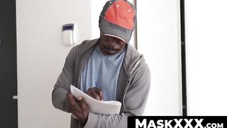 MaskXXX.com - Big anaconda cock Lantis's wanking it and pumping his dick solo