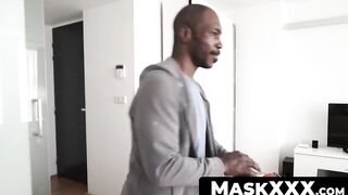 MaskXXX.com - Big anaconda cock Lantis's wanking it and pumping his dick solo