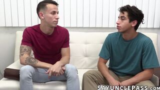 Marco Napoli gives Gabe Bradshaw and Des Irez tight ass a nice fuck