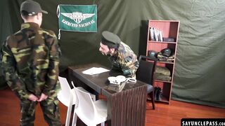 Jordi Leonard catches Rick Lennon playing with a dildo and fucks him