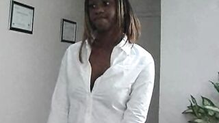 Ebony teen schoolgirl dicked by pervy mature principal
