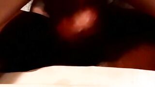 Huge dick amateur drilling raw asses in interracial threesome