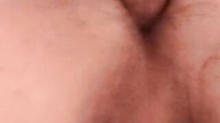 Huge dick amateur drilling raw asses in interracial threesome