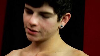 Twink Jacob Grant have his ass drilled by big hard cock