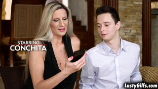 Conchita is a hot that loves havin a nice young