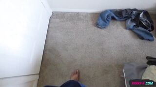 My step sister sneaked inside my room completely nude and