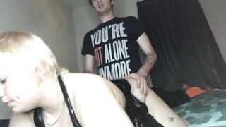 Puddles nailed doggy style then swallows load