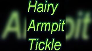 Bushy Armpit Tickle with oriental slave and male dominatrix