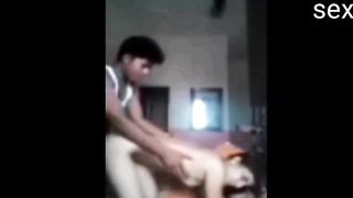 Lovers sex enjoy the Room