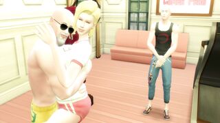 Number barely legal Android Trained Sexually by Master Roshi Perverted into
