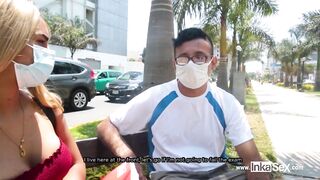 VENEZUELAN SCHOOLGIRL tricked by a stranger