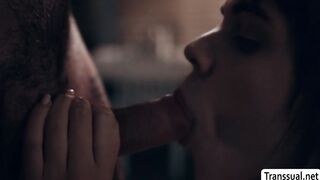 My handsome stepbro bang my asshole in kitchen