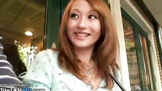 Japanese hot busty babe loves getting fucked hard