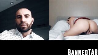 Athena Faris's stepfather's naughty solo tease
