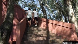 Gavin Becerra holes plowed by Glenn Hut and Leonel Russell