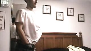 Str8Seduction.com - Skinny butt pirate loves masturbating in the motel room vigorousl