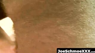 JoeSchmoeXXX.com - Muscular black stud pounds white guy's ass with his bare cock