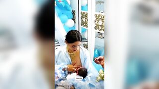 Breast Feeding - Super Bueatiful girl like Indian