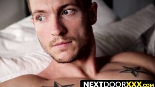 NextDoorXXX.com - Jock's precum drips as he strokes his big boner solo