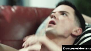 DisruptiveMovie.com - Inked Dakota Payne controls BBC Kylan Kiddo and ends with a mes